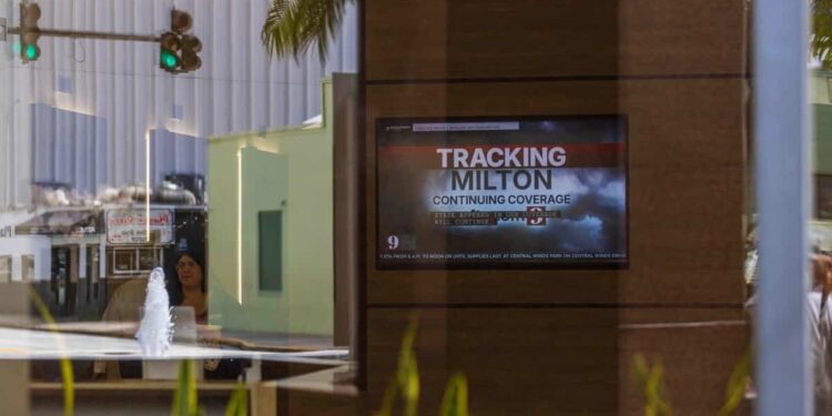 Floridians flee as Hurricane Milton approaches