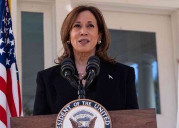 Harris accuses Trump of being ‘increasingly deranged’ and seeking ‘absolute power’