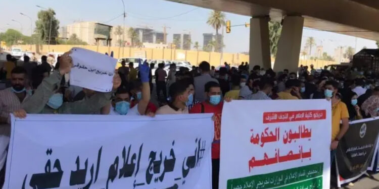 Iraq faces challenges to employ its graduates amid repeated protests economy