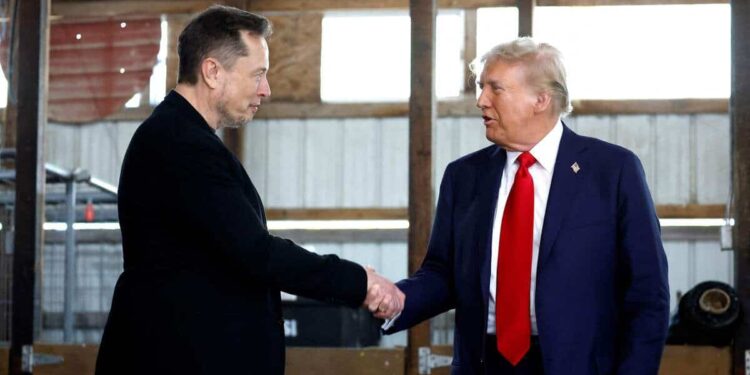 Musk says he is “all in” for Trump one month before the US presidential election