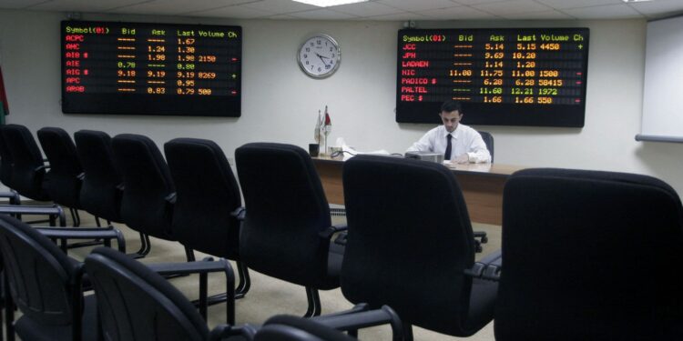 One year after the Gaza War, the Palestine Stock Exchange fell by 22.4% economy