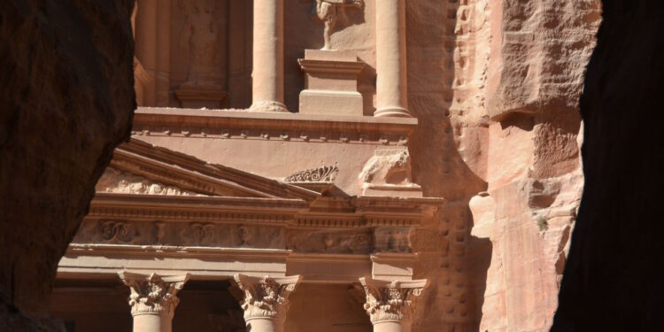 Researchers discover hidden tomb beneath Petra Treasury world heritage site