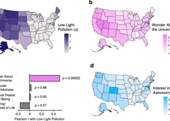 Researchers examine link between light pollution and interest in astronomy