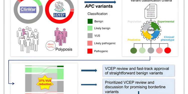 Researchers reclassify large portion of major genetic variants as benign