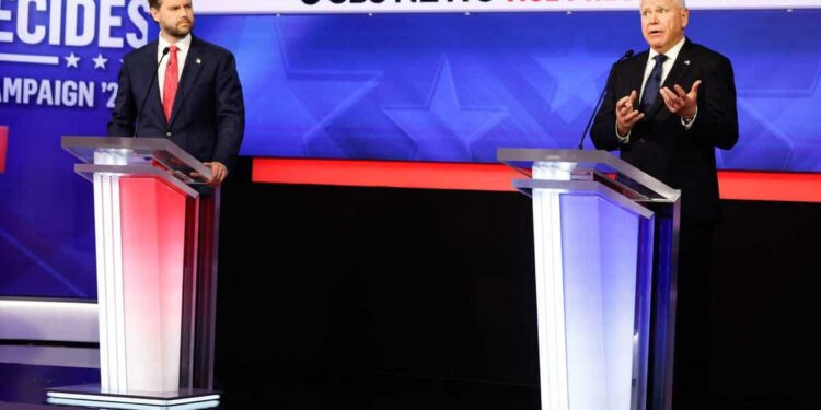 Running mate debate: JD Vance and Tim Walz engage in a civilized duel