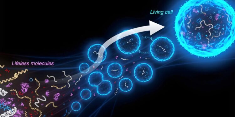 Scientists build modules for a synthetic cell