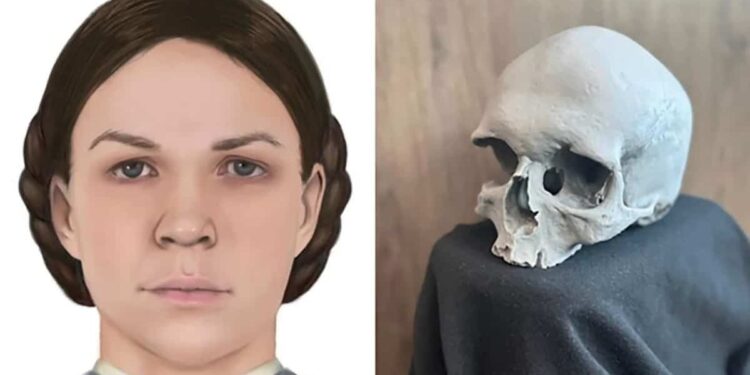 Skull of 19th-century teenage girl found 150 years later during house renovations