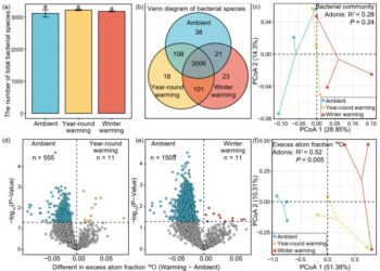 Study finds asymmetric warming has more impact on soil carbon storage than symmetrical warming