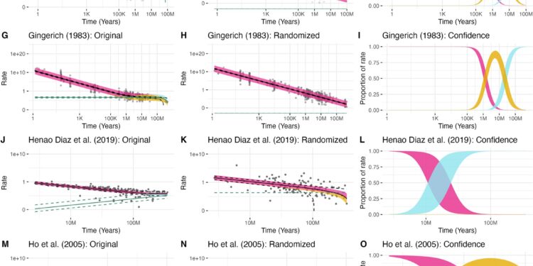 Study suggests statistical ‘noise’ affects perceived rates of evolution