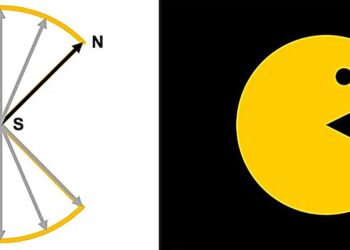 “The Pac-Man effect” allows precise organization of superparamagnetic beads