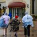 Tourists at Disney in Florida enjoy the rides before Hurricane ‘Milton’ arrives