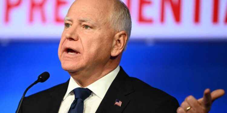 Walz wins a debate that will have little effect