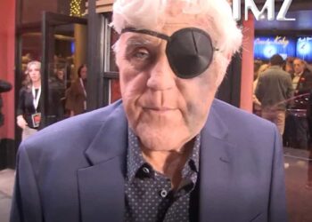 Jay Leno damaged after tumbling down a 60-foot hill