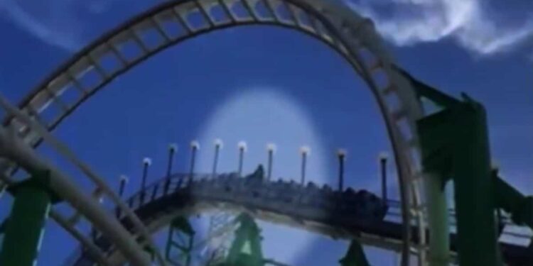 ON VIDEO | Poorly attached: its protective barrier opens in the middle of a roller coaster