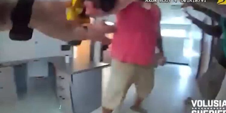 “Parents out of control”: a police officer in a school has her electric pulse gun stolen by a father