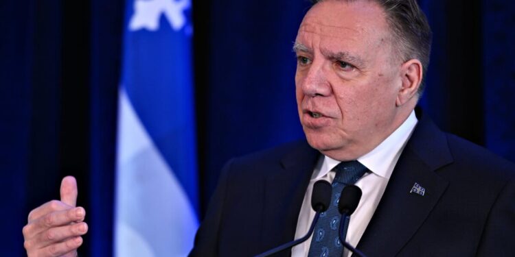 Threats from Trump: Legault changes tone towards Trudeau