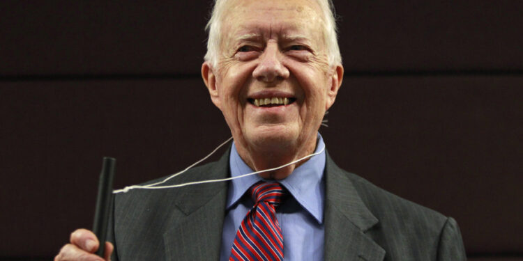 Jimmy Carter erected as a symbol of a “righteousness” lost in Donald Trump’s America