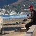 Malibu Beach Transforms into Village for Firefighters
