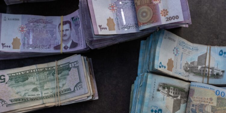 The increase in the exchange rate of the Syrian pound against the dollar today, Thursday economy