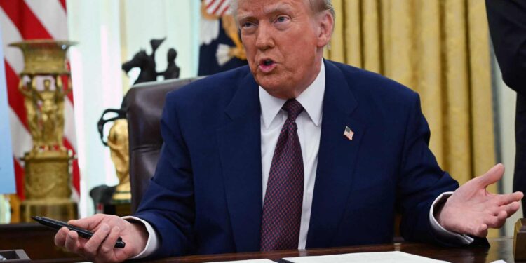 Trump renews his warning to Brexes by imposing customs duties by 100% | economy