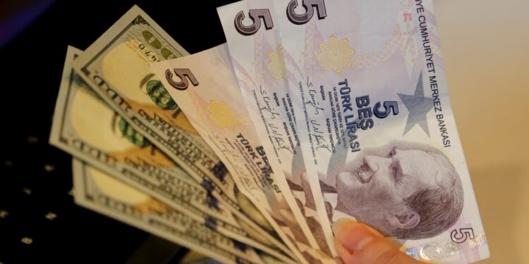 The Turkish lira lands for a record level after the arrest of the mayor of Istanbul economy