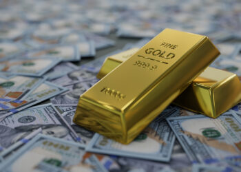The most prominent historical stations in the relationship of gold to dollars economy