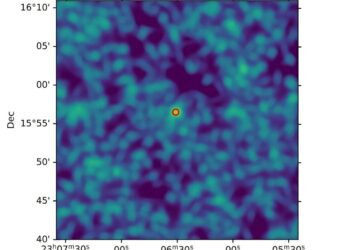 Astronomers are investigating a quasar radio-radio extreme