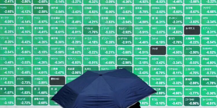 Japanese stocks jump after commercial talks between Washington and Tokyo economy