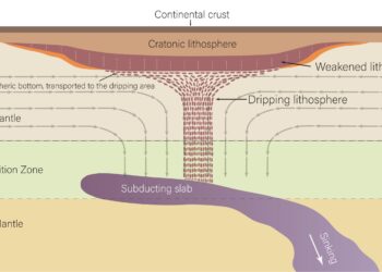 North America flows from below, discover the geoscientists