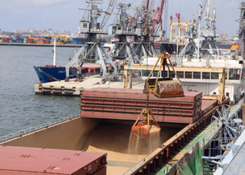 The arrival of a wheat ship to Syria for the first time since the fall of Assad economy