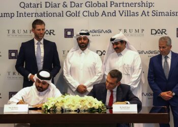 Trump Foundation expects the first real estate development agreement in Qatar economy