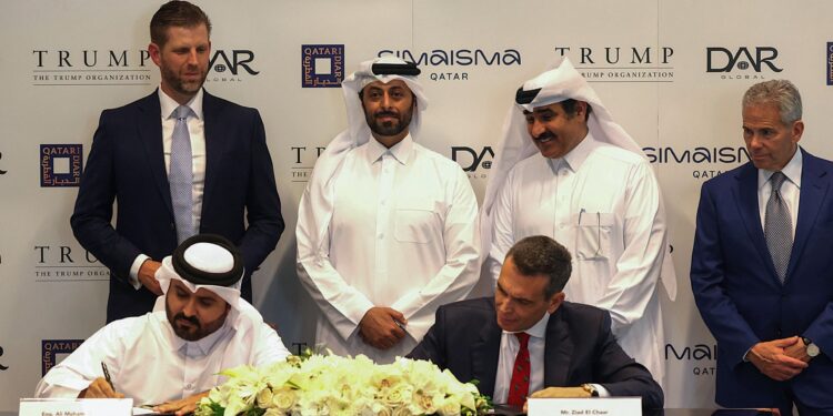 Trump Foundation expects the first real estate development agreement in Qatar economy