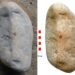 A red point, a 43,000 -year -old digital imprint and a stone out of words – potential evidence of Neanderthal Pareidolia