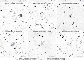 Astronomers detect eleven new active galactic nuclei