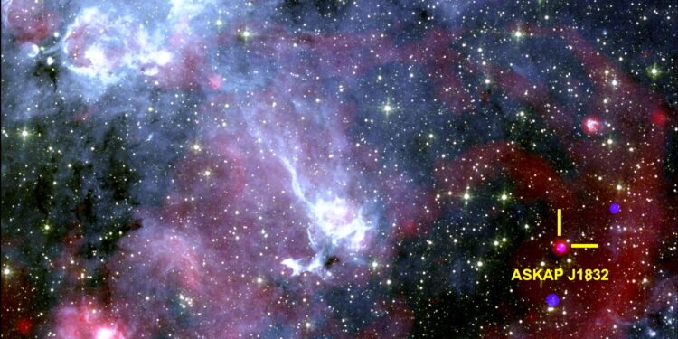 The cosmic mystery deepens while astronomers find a flashing object in radio and X -rays waves