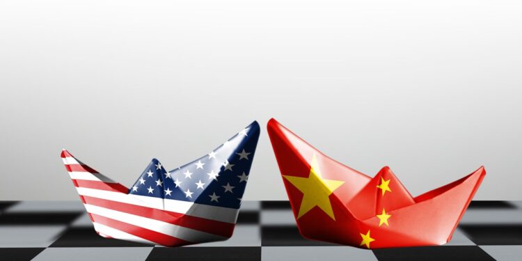 The start of commercial talks between China and America in Geneva economy
