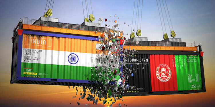 What are the repercussions of Indian Indian tension on Afghan trade? | economy