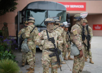 Anti-expressions demonstrations | The National Guard deployed in Los Angeles