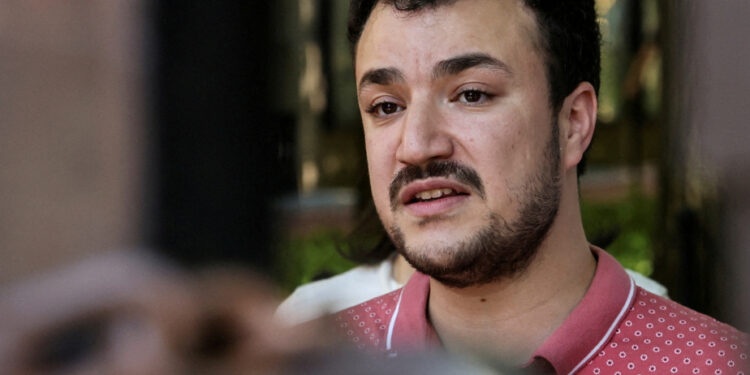 Demonstrations on the Columbia campus | The Propalentinian figure Mahmoud Khalil is released