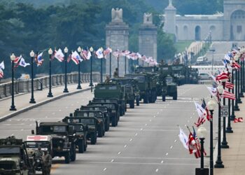 Military parade | Sand in the authoritarian gear