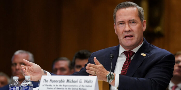 Former national security advisor | Mike Waltz questioned by the Senate on the flight of military information