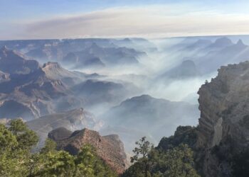 Grand Canyon | Tourists evacuated in the face of the advance of a fire
