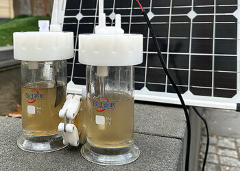 Wastewater contaminants strengthen the production of green hydrogen