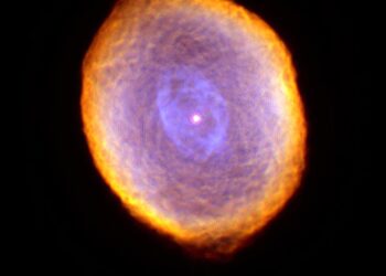 Astronomers capture a record evolution of 130 years of a dying star