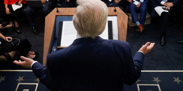 Donald Trump in campaign for the Nobel Peace