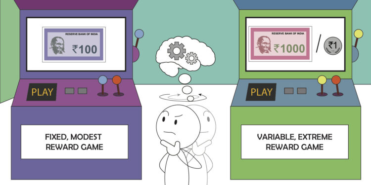 How the reward modulates attention in humans