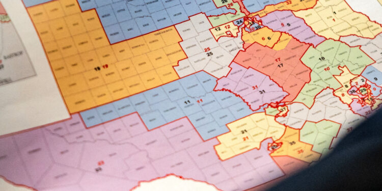 Texas and California are advancing towards redistribution of their electoral cards