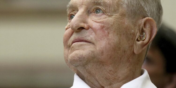Trump threatens to prosecute billionaire George Soros and his son