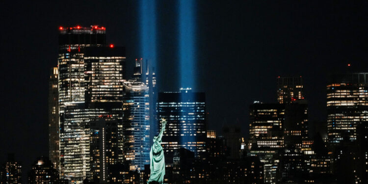 Americans commemorate the 24th anniversary of the September 11 attacks