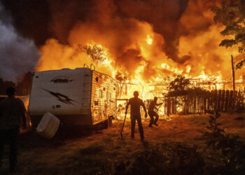 California | A fire devastates a city dating back to the gold rush